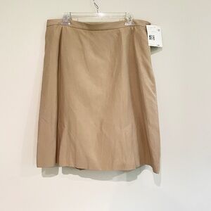 Elizabeth by Liz Claiborne Silk/Linen blend Skirt Vintage 18 Petite NWT